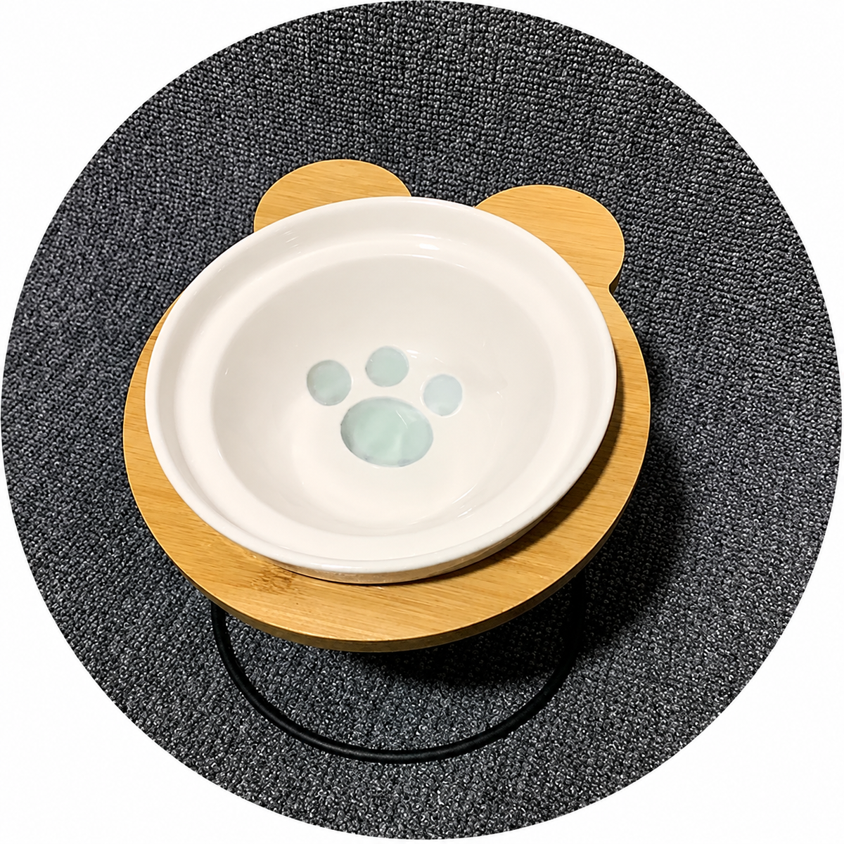 Bols d’alimentation et de boisson en céramique pour chats - MonChatBol™ Pour toi Mon chat