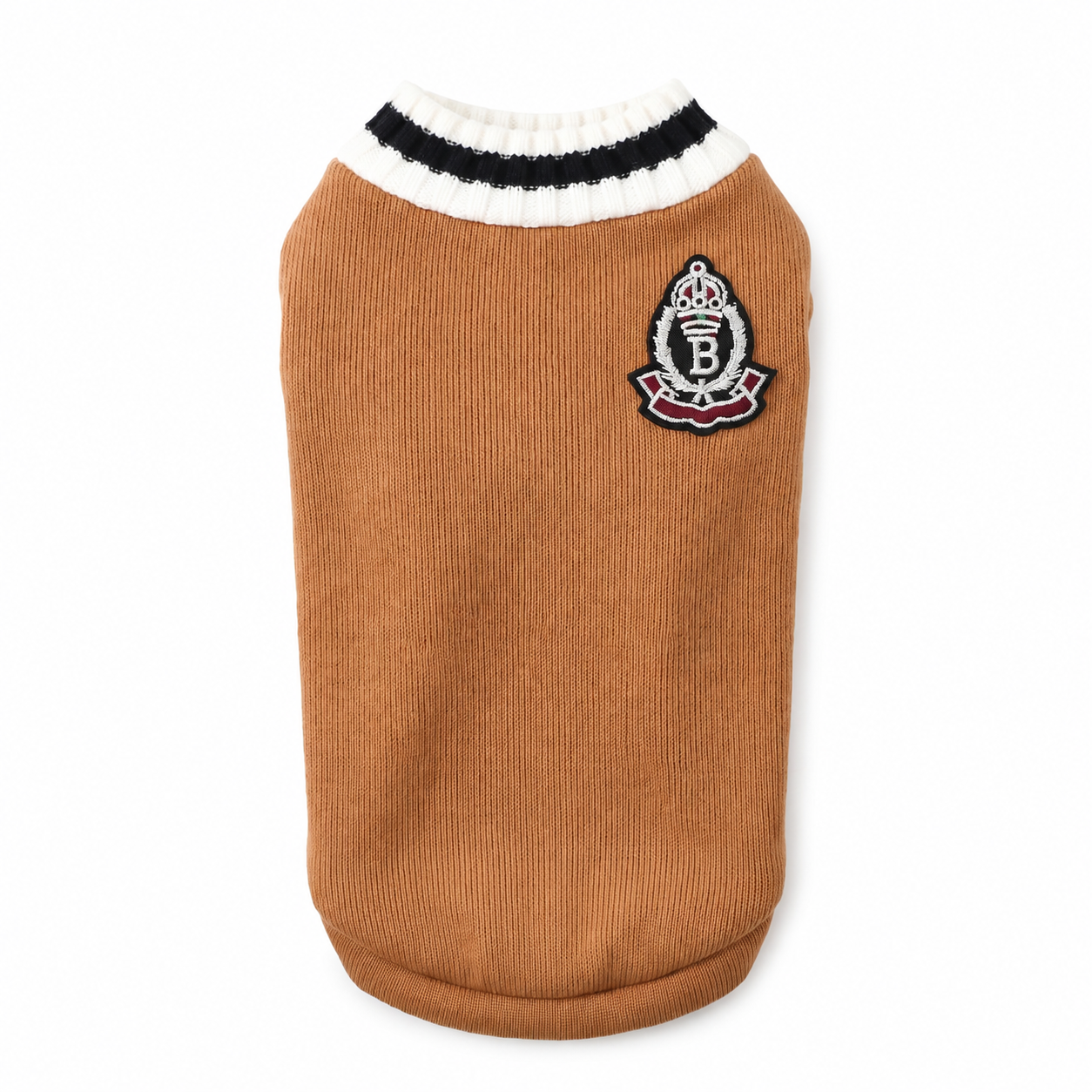 Pull Chat avec Logo Brodé Pour toi Mon chat