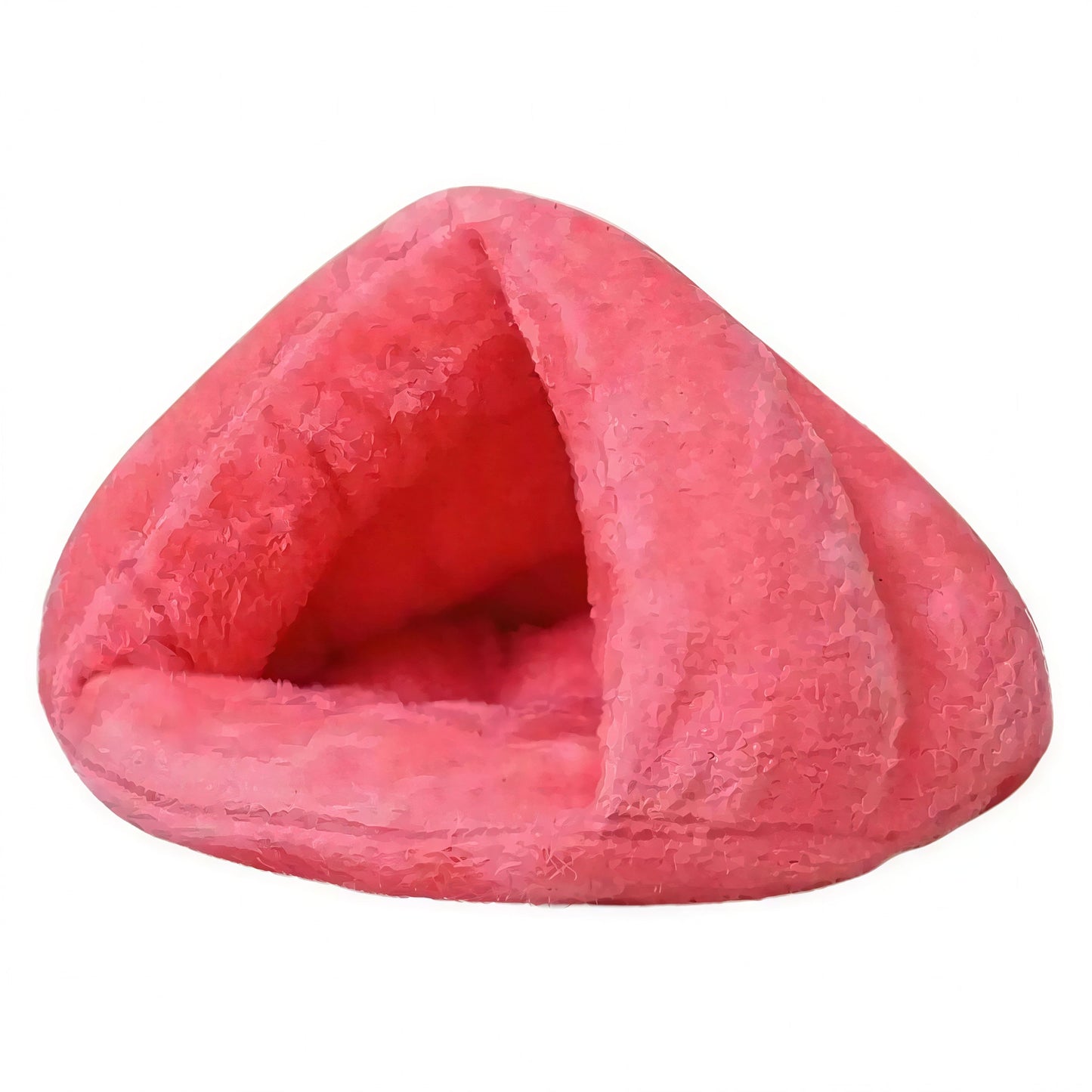 Lit Pour Chat En Forme De Triangle Matière Peluche Douce Pour toi Mon chat