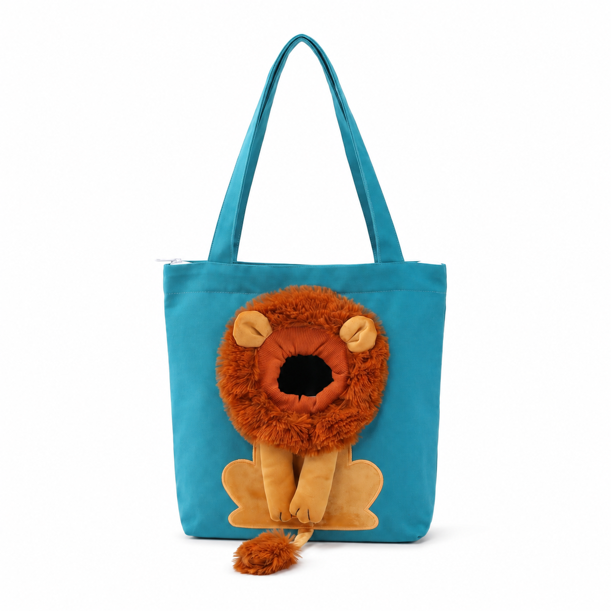 Sac à main portable à design de lion pour chat Pour toi Mon chat