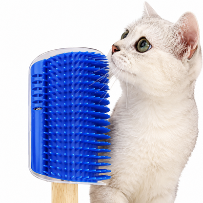 Brosse d’angle, auto-massage pour chats Pour toi Mon chat