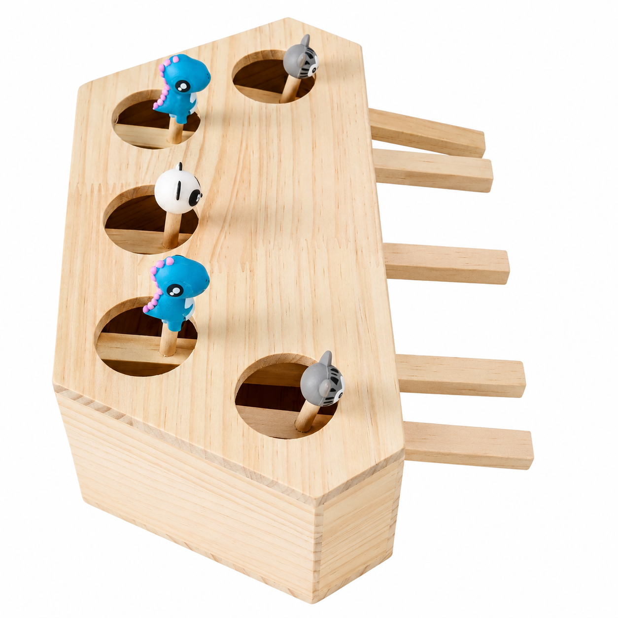 Jeu éducatif en bois - AttrapCat'™ Pour toi Mon chat