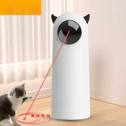 Jouet rotatif laser à LED infrarouge à trois modes pour chat - vue 2