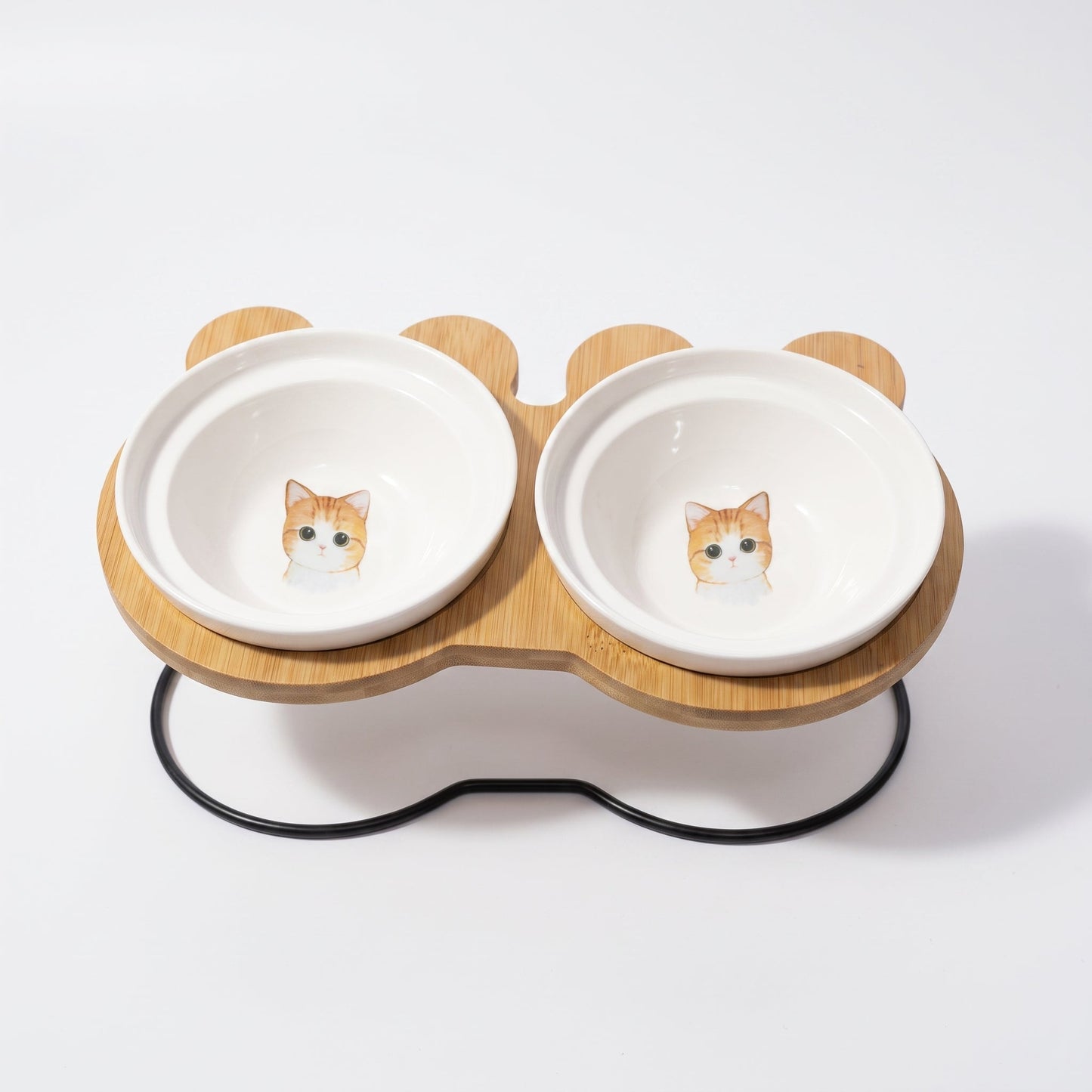 Bols d’alimentation et de boisson en céramique pour chats - MonChatBol™ Pour toi Mon chat