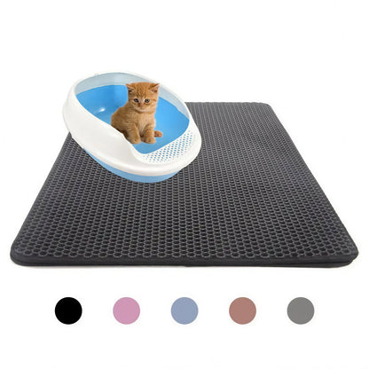 Tapis capteur de litière pour chats - StopLitière™ Pour toi Mon chat