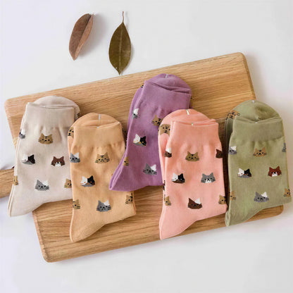 Cadeau Fan De Chat Chaussettes Chaude En Coton Pour toi Mon chat