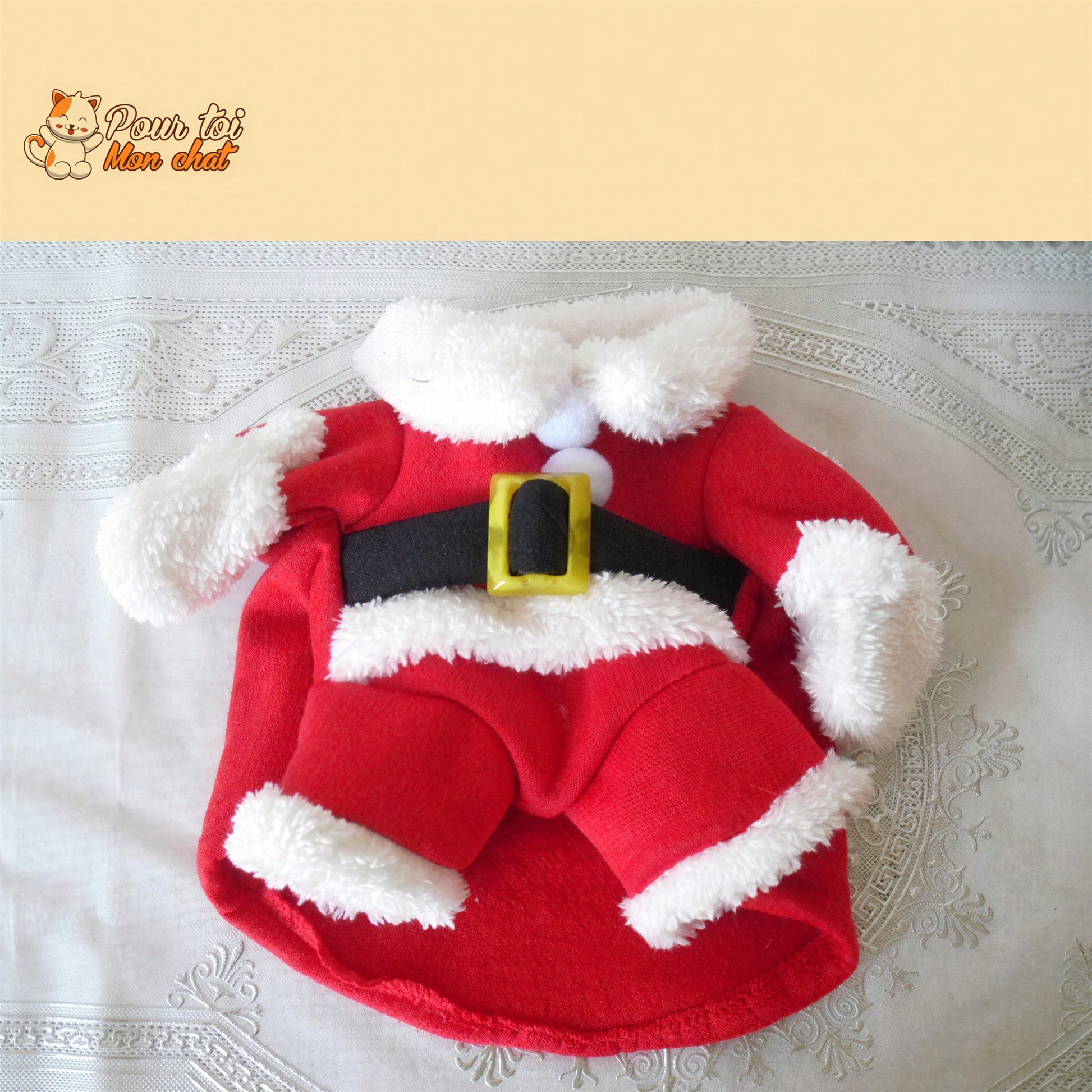 Noël - Déguisement de Père Noël pour Chat - Chat’Noël™ Pour toi Mon chat