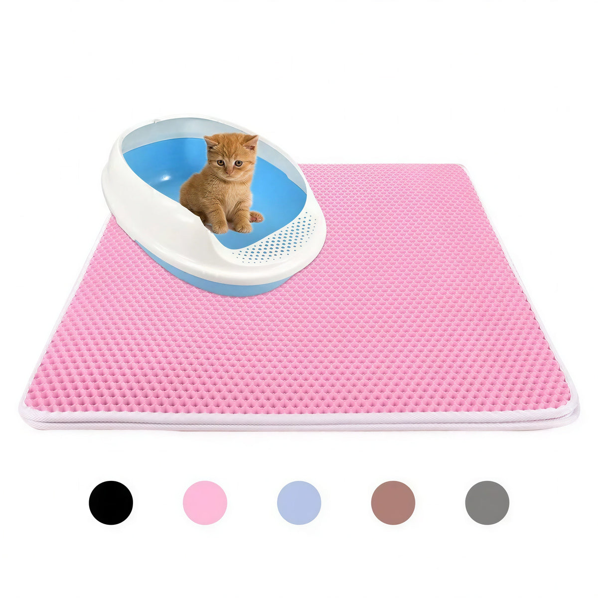 Tapis capteur de litière pour chats - StopLitière™ Pour toi Mon chat