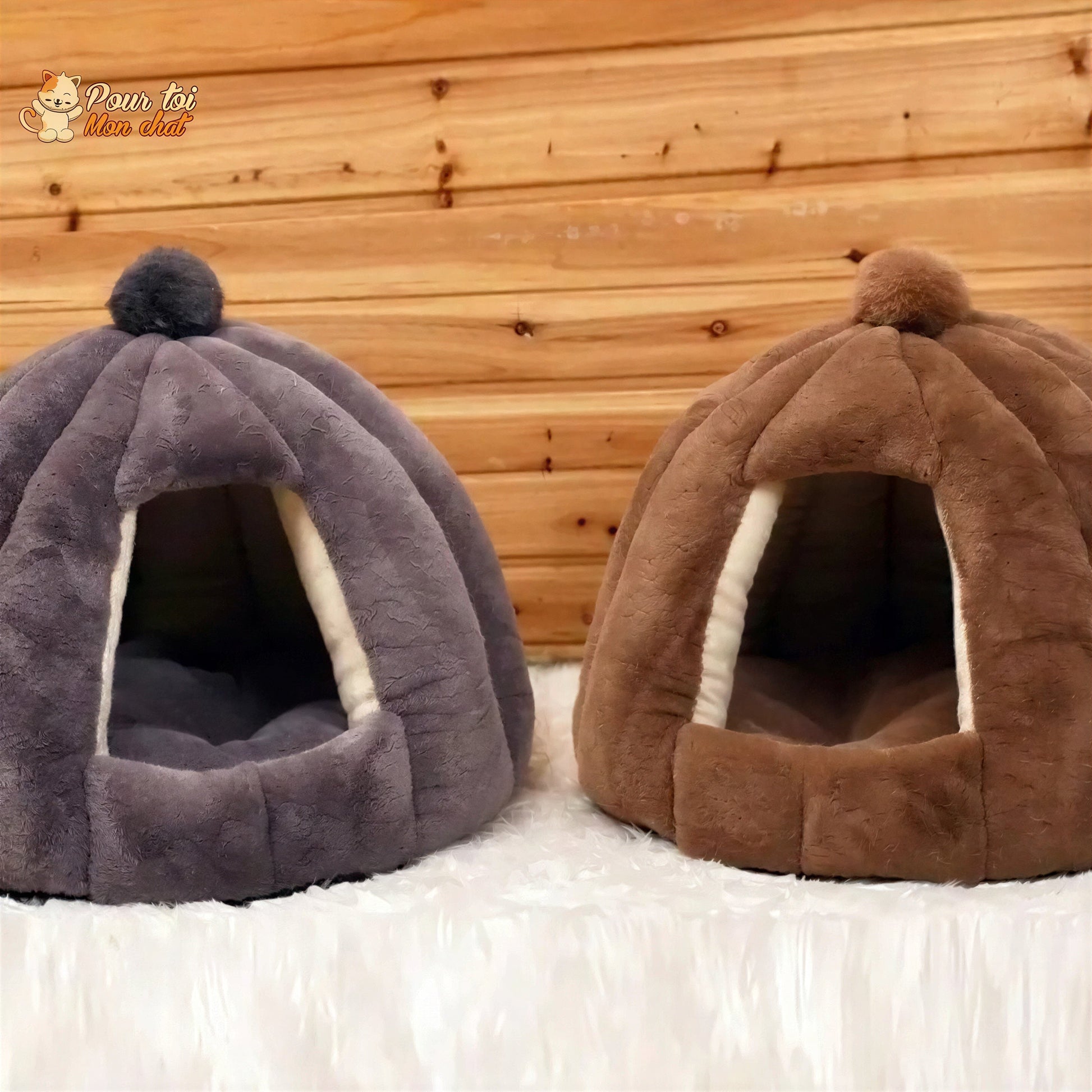 Coussin anti stress et relaxant pour chat, Igglo'Cat™ Pour toi Mon chat
