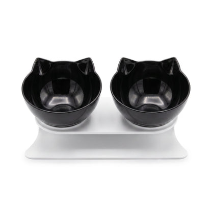 Gamelle Tête de Chat 2 en 1 - Cat'Twin'Bowl™ Pour toi Mon chat