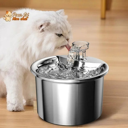 Fontaine à eau pour chat avec capteur de mouvement Pour toi Mon chat