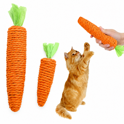 Jouet carotte à mâcher pour chats Pour toi Mon chat