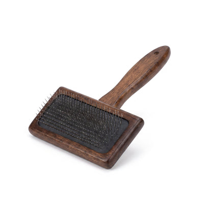 Brosse Chat Poil Long Durable en Bois Pour toi Mon chat
