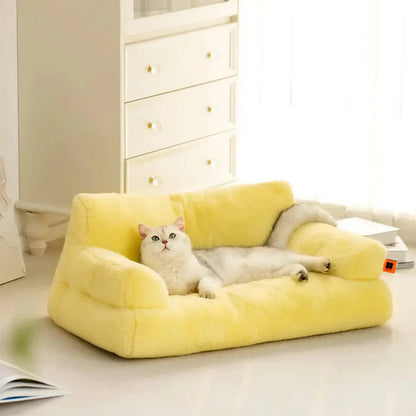 Canapé lavable doux et confortable pour chat Pour toi Mon chat