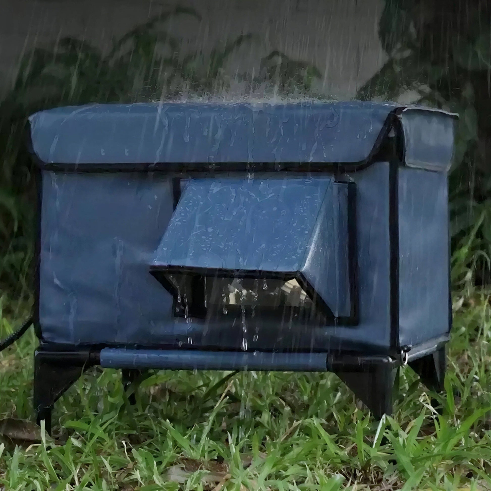 Niche Extérieur Chat Imperméable sur Pieds Pour toi Mon chat