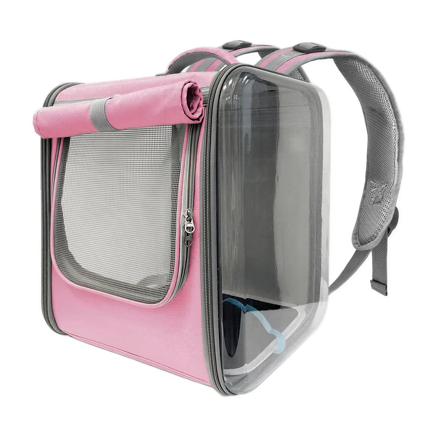 Sac à dos carré de transport spacieux pour chat Pour toi Mon chat