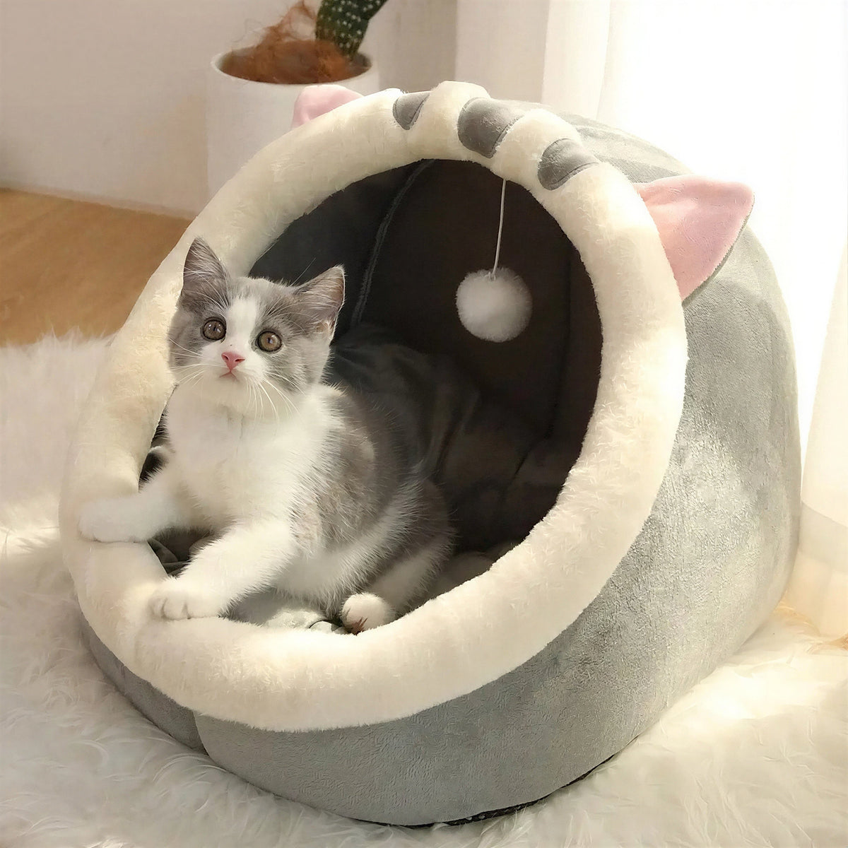 Panier pour gros chat en design de chat Pour toi Mon chat