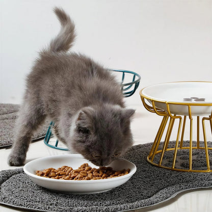 Bol en céramique surélevé pour chats Pour toi Mon chat