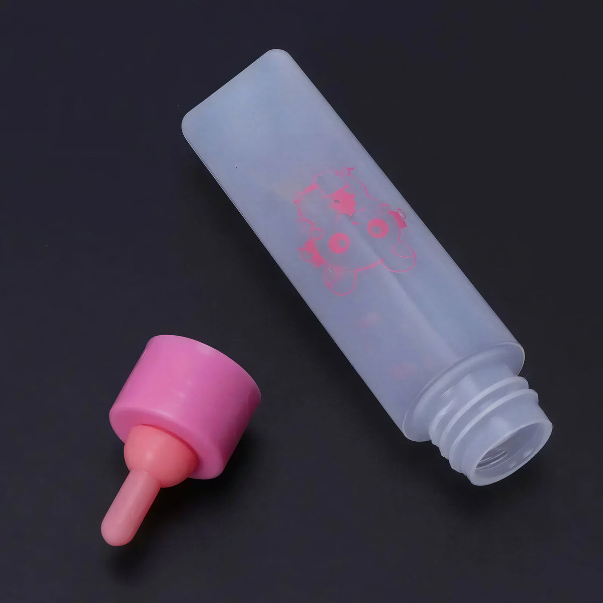 Biberon Chaton Gradué avec Tétine en Silicone Pour toi Mon chat