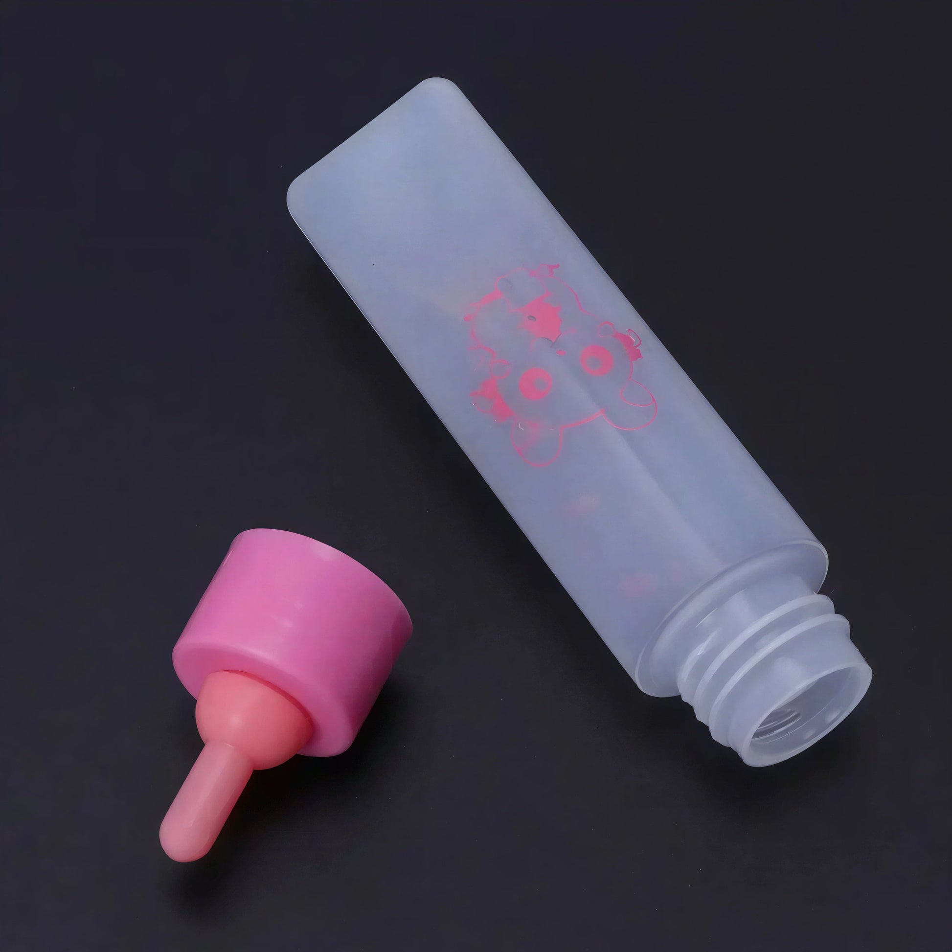 Biberon Chaton Gradué avec Tétine en Silicone Pour toi Mon chat