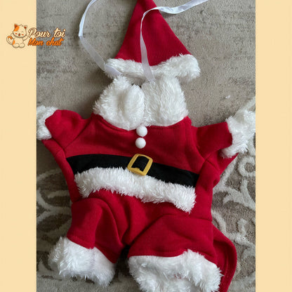 Noël - Déguisement de Père Noël pour Chat - Chat’Noël™ Pour toi Mon chat