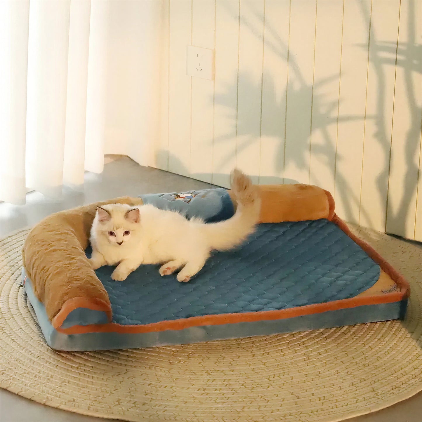 Lit pour chat avec oreiller - vue 5