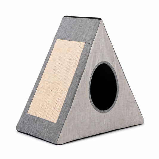 Niche pour Chat avec Grattoir - Crazybed™ Pour toi Mon chat