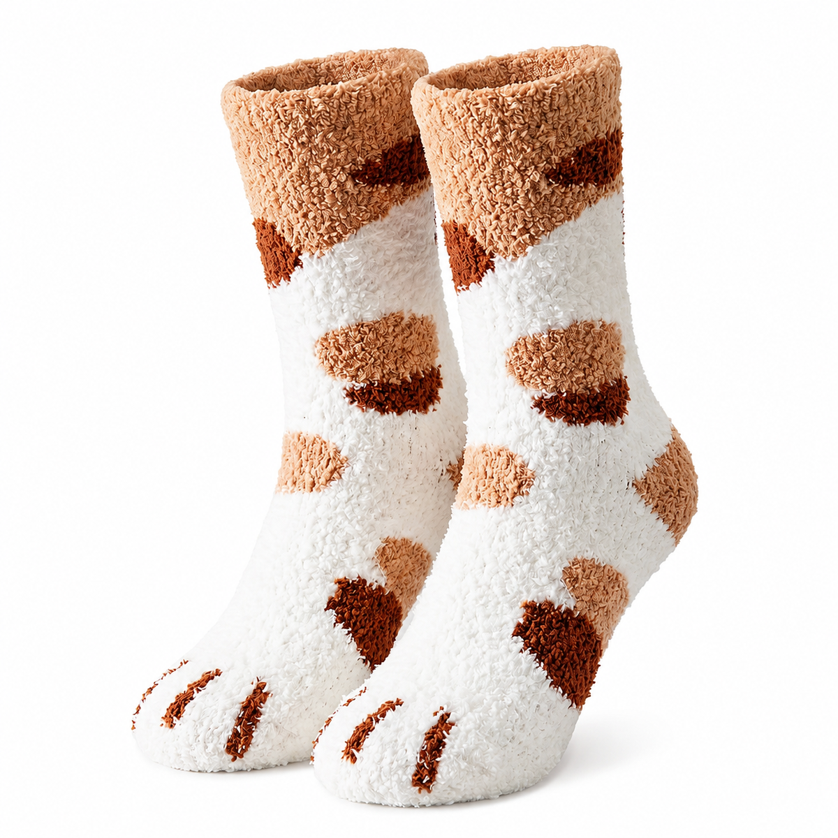 Cadeau Fan De Chat Chaussettes En Forme De Patte De Chat Douce - vue 1