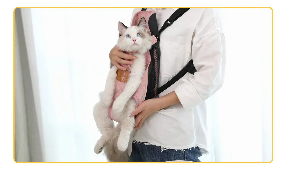 Sac à dos de transport pour chat en plusieurs couleurs Pour toi Mon chat