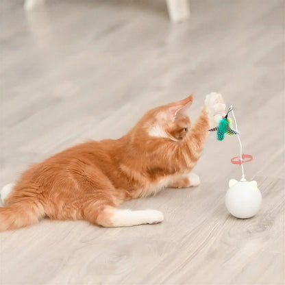 Jouet intelligent interactif pour chat - ROUESàPLUMES™ - Tiges et plumes de rechange Pour toi Mon chat