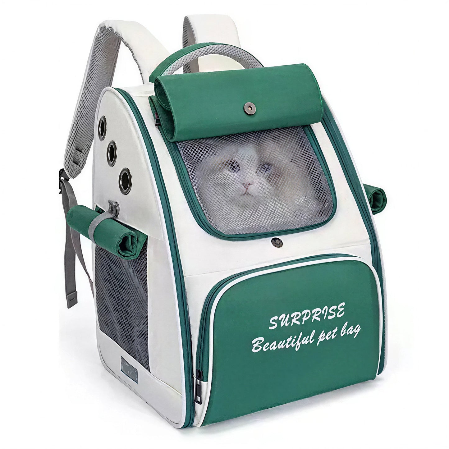 Sac de transport coupe-vent pour chat Pour toi Mon chat