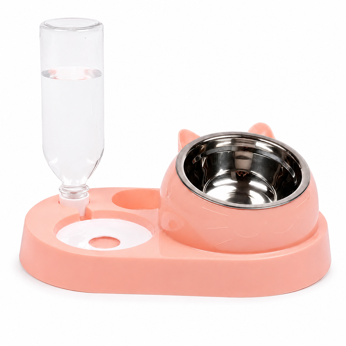 Bol en acier inoxydable pour chats Pour toi Mon chat