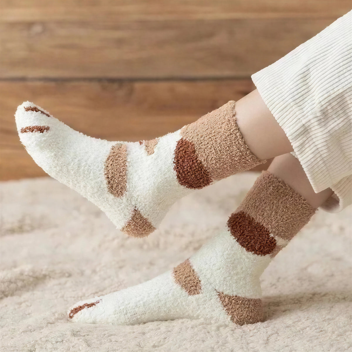 Cadeau Fan De Chat Chaussettes En Forme De Patte De Chat Douce - vue 7