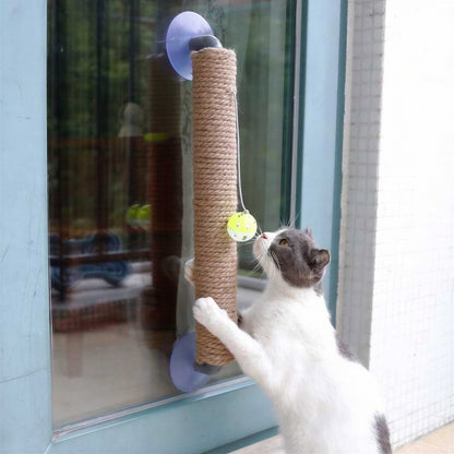 Jouet à gratter avec boule pour chat - vue 2
