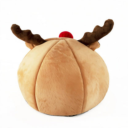 Noël Lit et Coussins en forme de Renne, Citrouille, Botte et Sapin de Noël - pour Chat - NOËLdeCHAT™ Pour toi Mon chat