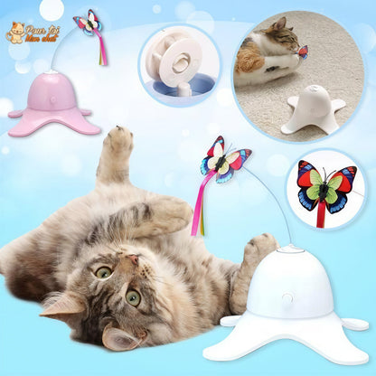 Jouet Papillon Volant pour Chat - Attrap'Papillon™ Pour toi Mon chat