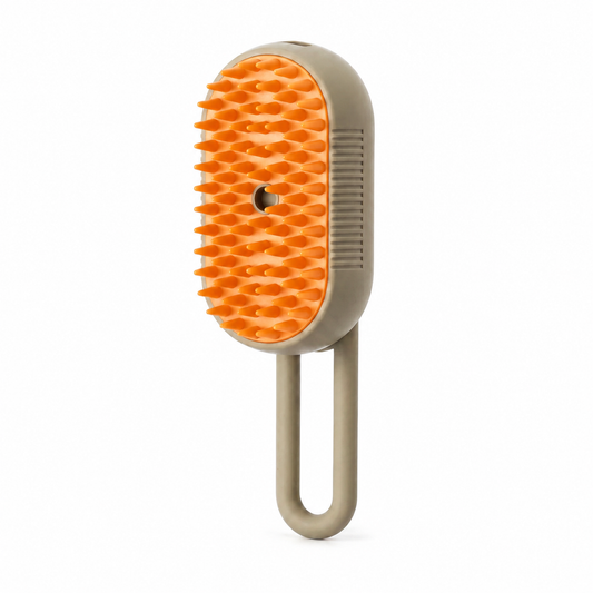 Brosse Chat Poil Long à Vapeur et Massante Pour toi Mon chat