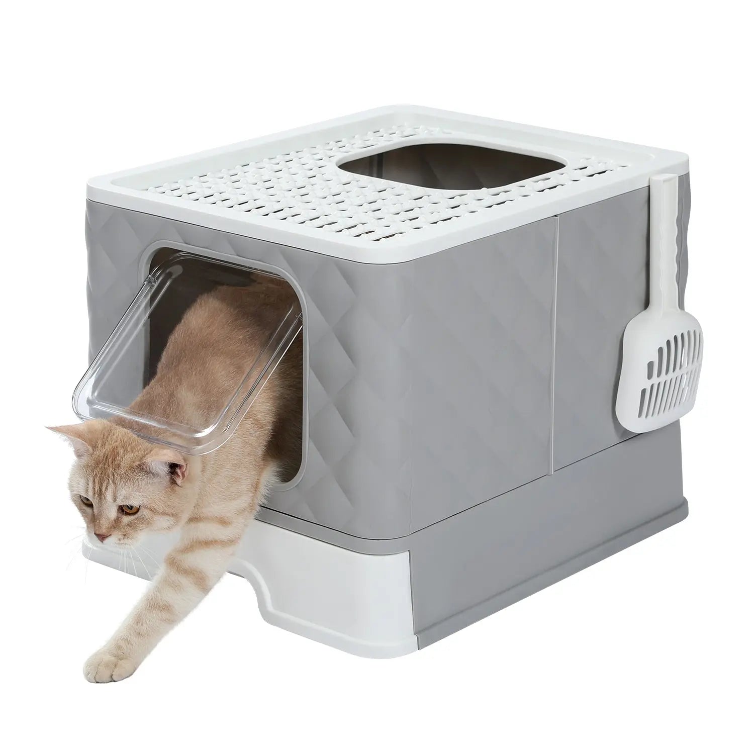 Bac à litière pour chat de grande taille Pour toi Mon chat