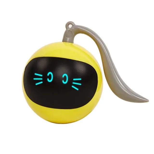 Balle interactive rotative et intelligente à LED pour chaton Pour toi Mon chat