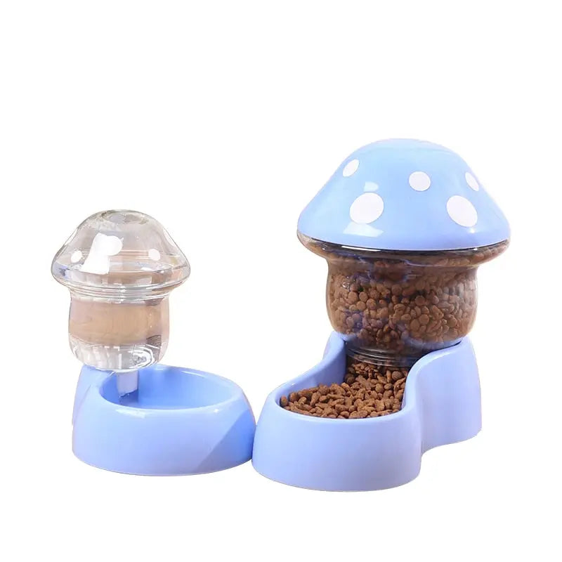 Bol d'alimentation en forme de champignon pour chat Pour toi Mon chat