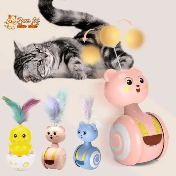 Jouet interactif animé pour chats - Pour toi Mon chat