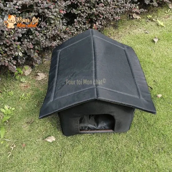MAISON ÉTANCHE POUR CHAT D’EXTÉRIEUR - CABANE4CAT™ - Pour toi Mon chat
