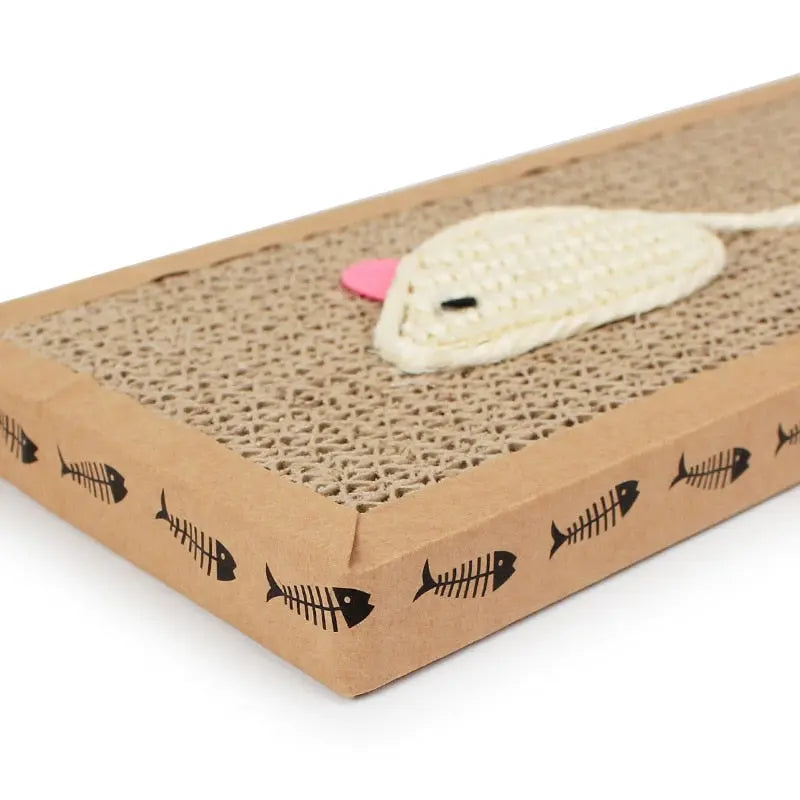 Planche à gratter en papier pour chat Pour toi Mon chat