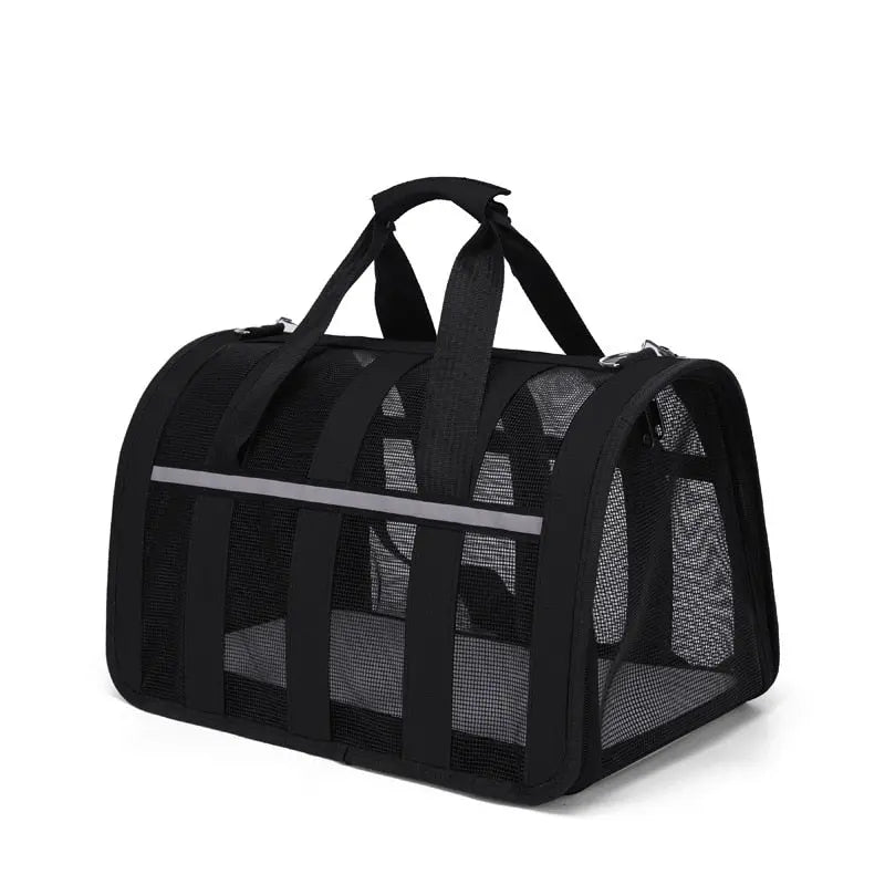 Sac à dos de transport pliable en tissu oxford pour chat Pour toi Mon chat