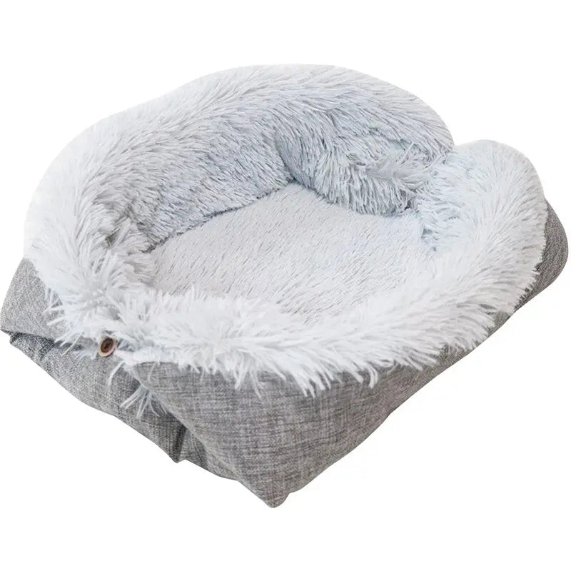 Tapis lit pour chat en velours Pour toi Mon chat