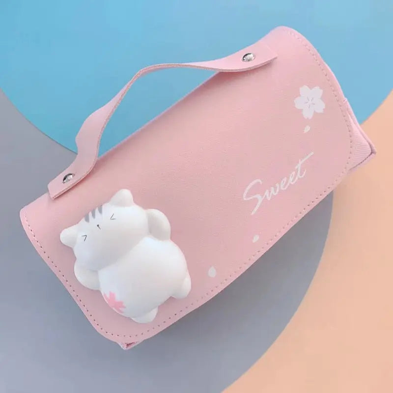 Trousse à crayons avec chat mignon Pour toi Mon chat