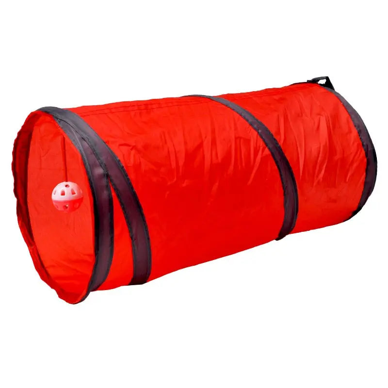 Tube de jeu pliable à deux trous pour chaton Pour toi Mon chat
